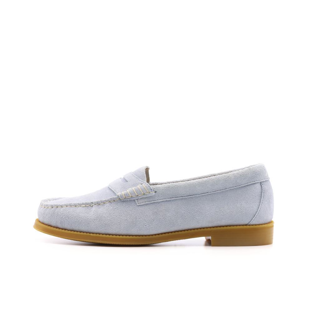 EASY WEEJUNS SUEDE PENNY LOAFERS W BA41712K-5LB